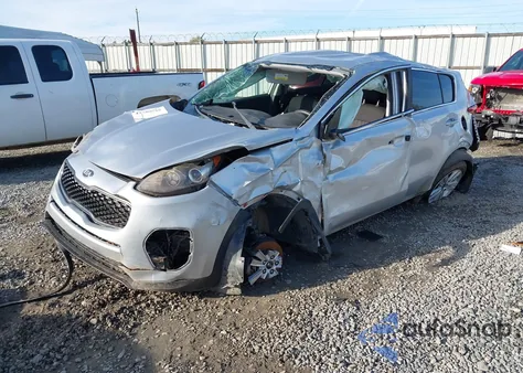 2019 Kia Sportage Lx z USA, uszkodzony, nr VIN KNDPM3ACXK7575830